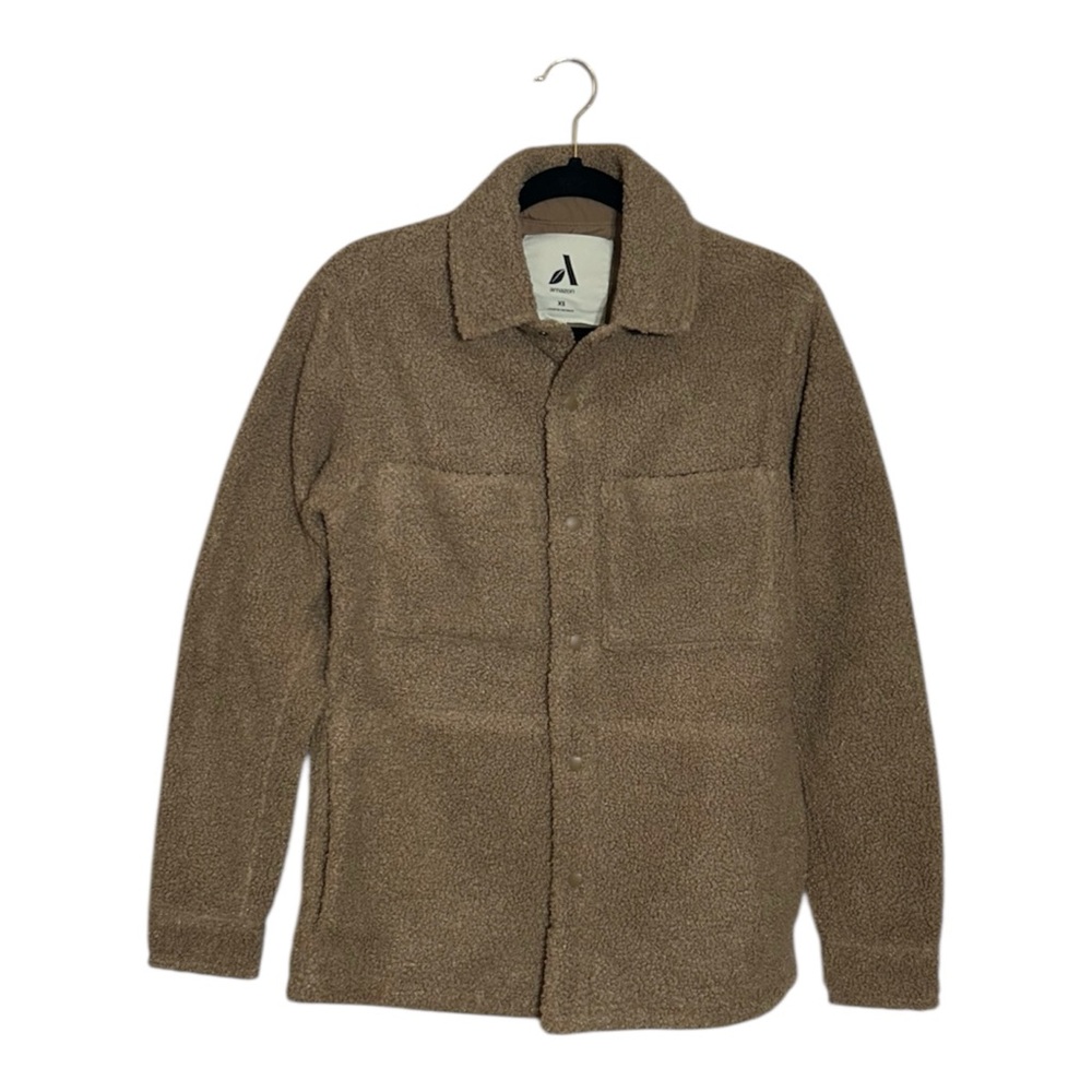 Amazon Men’s Tan Teddybear Shacket Size XS New With‎ Tags